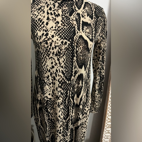 Zara Animal Print Midi Dress Size L Ref 5643324 - Picture 2 of 16